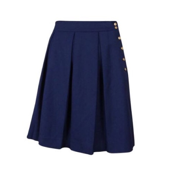 tommy hilfiger navy blue skirt